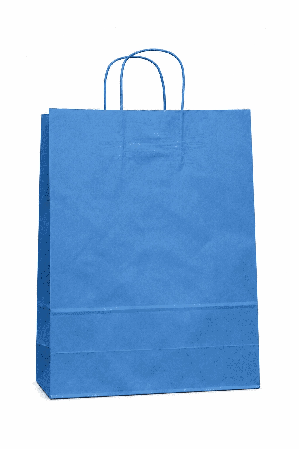 Bolsa de Papel Azul Grande 32x40x12 cm | Alta Resistencia