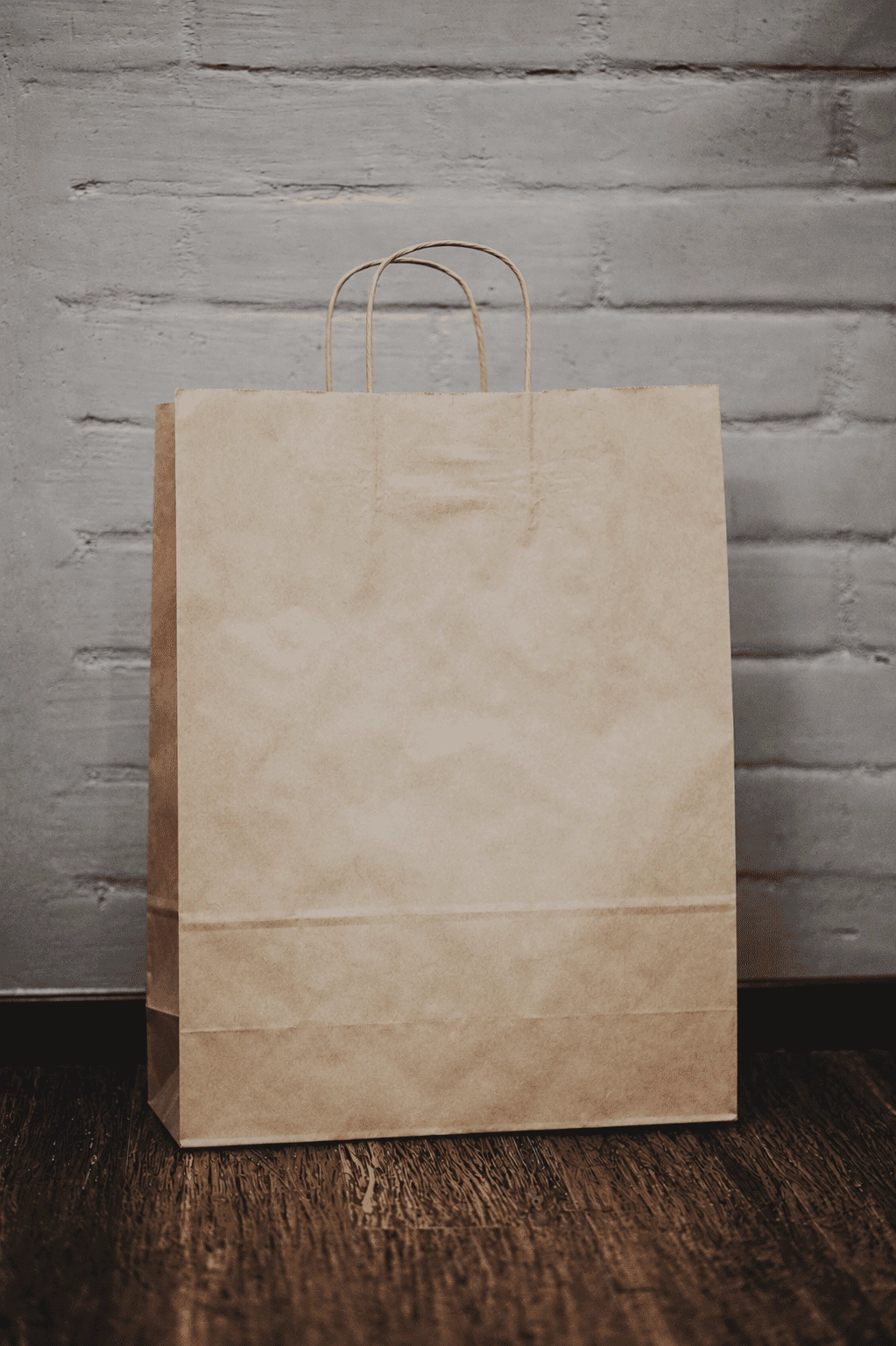 Bolsa de Papel Kraft Grande 32x40x12 cm | Alta Resistencia - Imagen 2