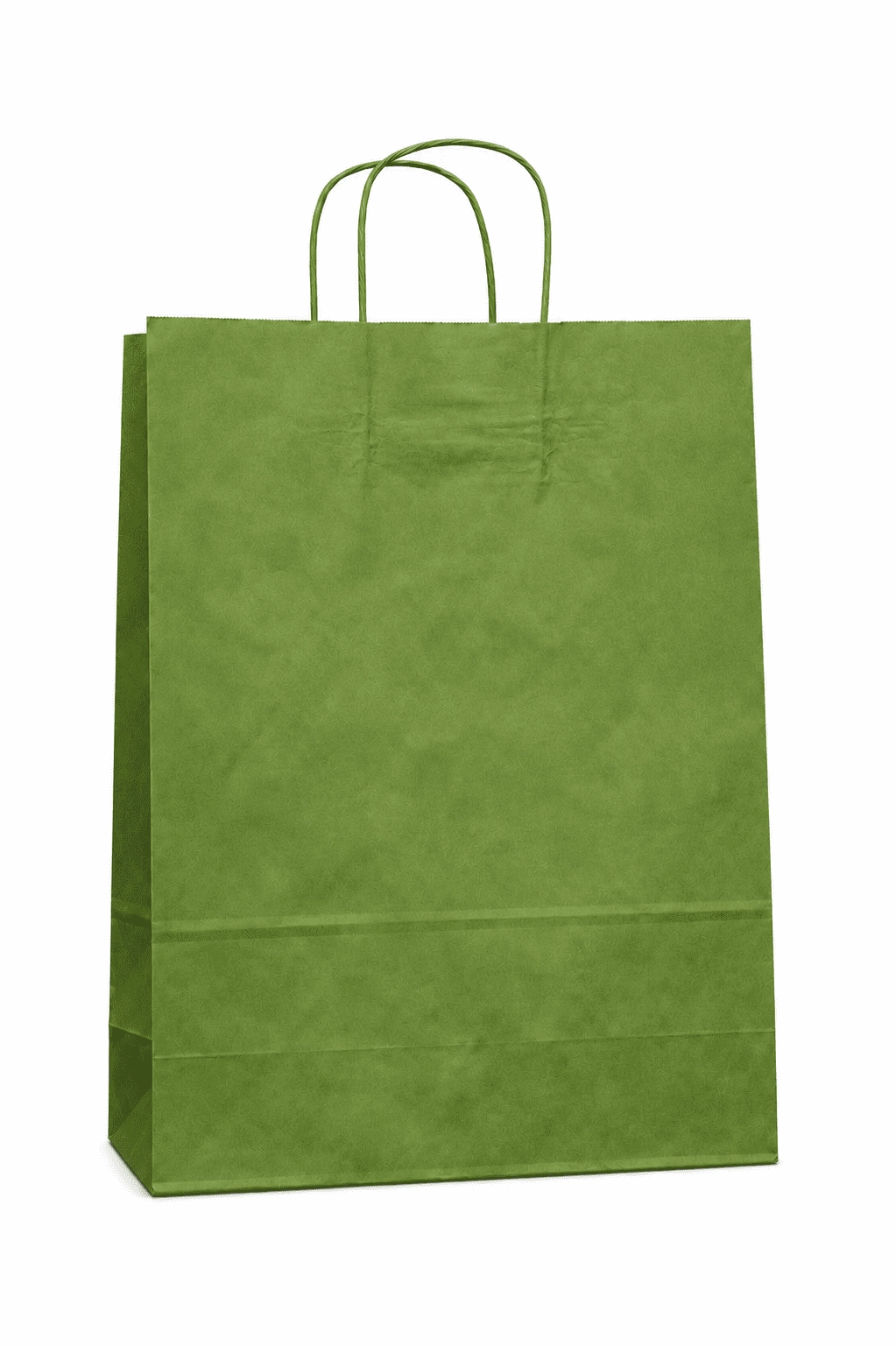 Bolsa de Papel Verde Grande 32x40x12 cm | Alta Resistencia